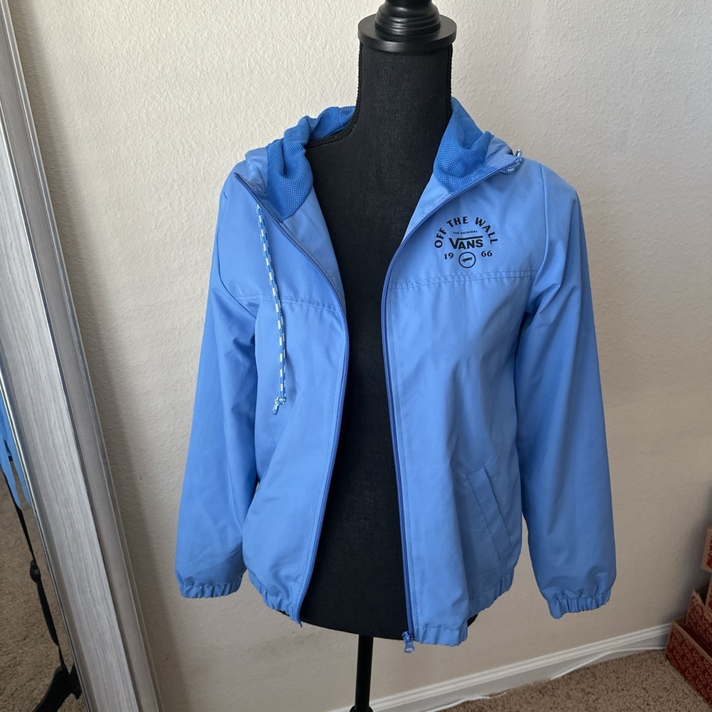 Vans Kids Light Blue Hooded Jacket